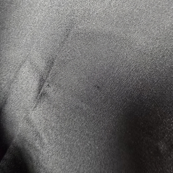 WHBM Short Sleeve Kimono Satin‎ Wrap Dress Black Womens Size M Cocktail Party - Picture 15 of 15